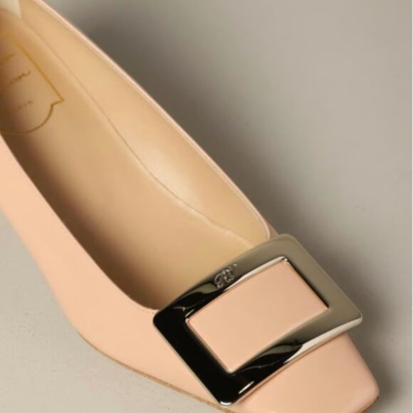 Roger Vivier Patent Leather Pump EU36/US6 Nude - Picture 2 of 11